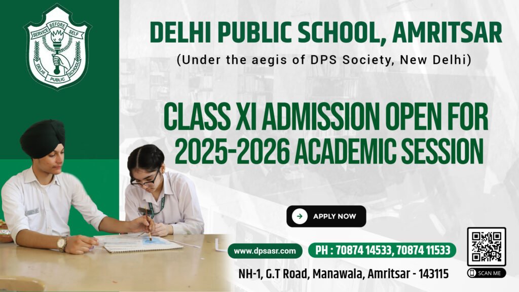 Class XI Admission Open for 2025-2026 Academic Session