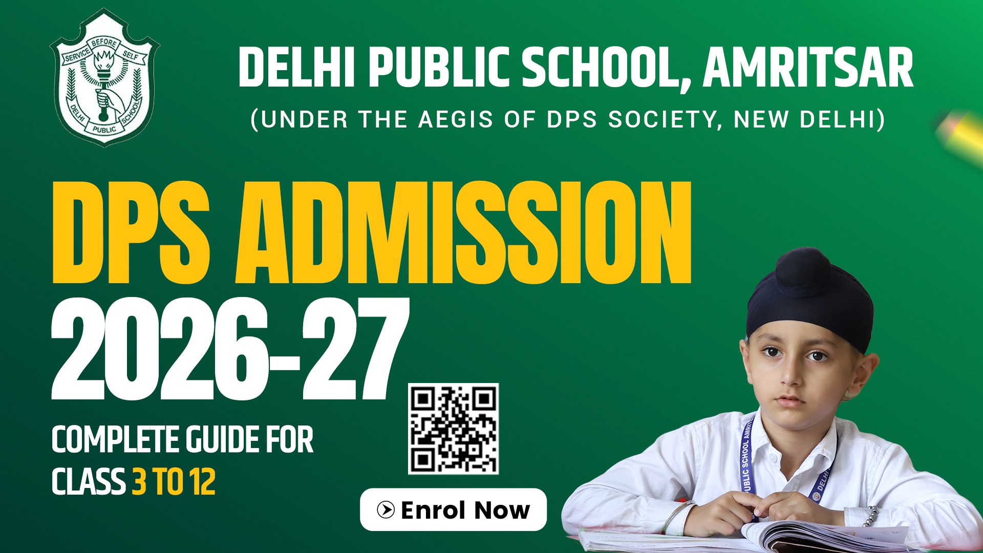 DPS Admission 2026–27 Complete Guide for Class 3 to 12